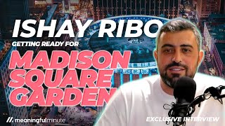 Ishay Ribo gets ready for Madison Square Garden Exclusive interview with Nachi Gordon [upl. by Gilmore]