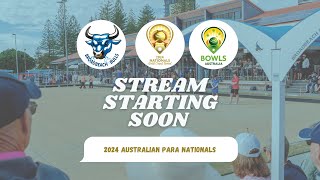 2024 Australian Para Nationals  Mens 78 Singles  Qtr Final  NSW vs VIC [upl. by Ulund]