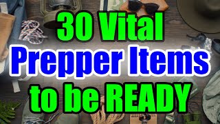 Ultimate SHTF Preparedness 30 MustKnow PREPS to be READY [upl. by Odnesor533]