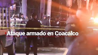 MientrasDormía  Se registra un ataque armado en Coacalco en el Estado de México [upl. by Asiruam5]