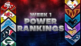 NFL Week 1 Power Rankings [upl. by Afaw]