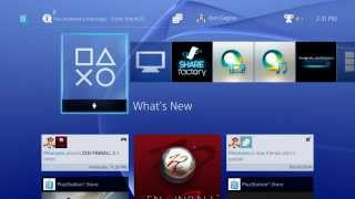 Sony PlayStation 4 PS4 setup amp configuration [upl. by Nhar575]