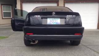 2001 BMW 330Ci with Straight Pipes Exhaust Amazing Sound [upl. by Yoral969]