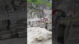 Dam nathpa sjvnltd kinnaur civilengineering DESILTING DAM [upl. by Leugim]