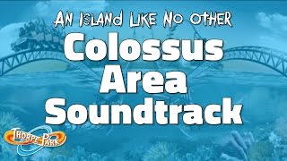 Thorpe Park  Colossus Area Soundtrack 2002  2017 [upl. by Milstone]