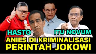 MAHFUD MD BENARKAN UCAPAN HASTOJOKOWI KRIMINALISASI ANIES BASWEDAN ITU NOVUM [upl. by Saba]