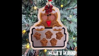 Gingerbread Cookie Ornament [upl. by Namrehs]