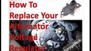 How to repair your Alternator Voltage regulator Audi TT 18T BAM [upl. by Lyssa]