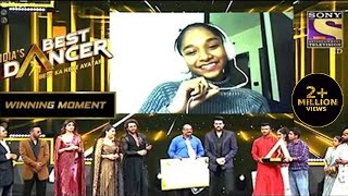 IBD 2 की Winner बनी Saumya  India’s Best Dancer 2  Geeta K Malaika A Terence L [upl. by Ynohtnakram]