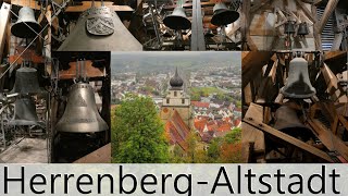 Das 35stimmige Gesamtgeläute im Glockenmuseum der Stiftskirche Herrenberg [upl. by Aniretac127]