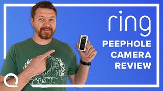 Ring Peephole Camera  Review Unboxing and Installation [upl. by Sonya]