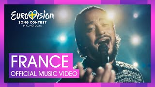 Slimane  Mon Amour  France 🇫🇷  Official Music Video  Eurovision 2024 [upl. by Alrzc]