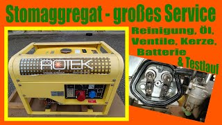 Stromaggregat  großes Service [upl. by Nos]