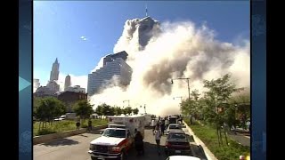 Difunden nuevo video del atentado en las Torres Gemelas [upl. by Letnohc]