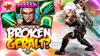 New LIGHT GERALT is BROKEN  Summoners War [upl. by Elias125]