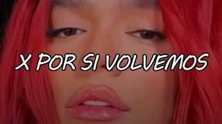 KAROL G Romeo Santos  X SI VOLVEMOS Expert Video Lyrics [upl. by Misha]