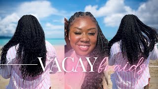 Crochet Boho Goddess Braids Vacation Hairstyles for Black Women [upl. by Palma]