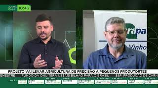 Projeto vai levar agricultura de precisão a pequenos produtores [upl. by Alec]