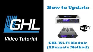 GHL WiFi module update via update tool  Alternate method [upl. by Etnuahc]