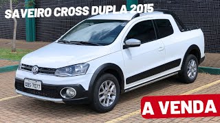 Volkswagen Saveiro Cross Dupla 16 2015 A venda saveirocross [upl. by Aguste]