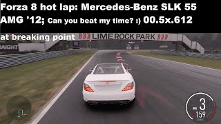 Forza 8 hot lap MercedesBenz SLK 55 AMG 12 [upl. by Aloeda]