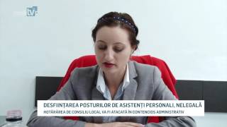 DESFIINTAREA POSTURILOR DE ASISTENTI PERSONALI DECIZIE NELEGALA [upl. by Elraet691]