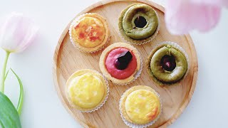 Hokkaido Baked Cheese Tart Minis from Secret Recipe Thailand [upl. by Dibbell]