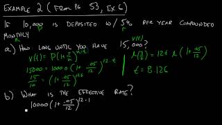 Section 17  Finding Effective Interest Rate [upl. by Eslek119]