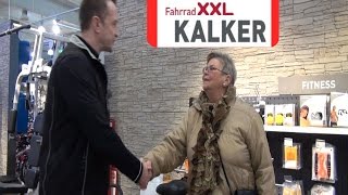 Preisübergabe von Fahrrad XXL Kalker Ludwigshafen an den Gewinner des MRN Quiz Frankenthal [upl. by Sublett]