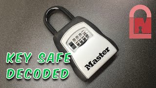 Master Lock 5400EURD Key Safe Decoded [upl. by Aivart144]