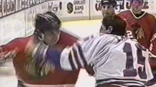 Bob Probert vs Darren Langdon Jan 27 1997 [upl. by Imeon350]