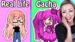 GACHA LIFE VS REAL LIFE [upl. by Thay]