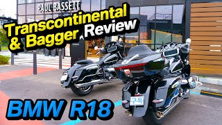 BMW R18 Bagger amp Transcontinental Review  배거 amp 트랜스콘티넨탈 리뷰 [upl. by Ketchan767]