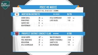 Prospect v Northern Districts [upl. by Milinda]