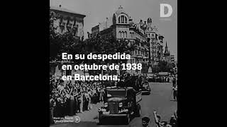 Discurso de despedida Dolores Ibárruri a las Brigadas Internacionales octubre de 1938 Barcelona [upl. by Ellenar13]