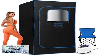 XVcak Portable Steam Sauna Portable Sauna for Home Sauna Tent Sauna Box Review [upl. by Trilby]