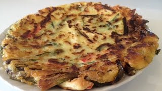 Koreański naleśnikPajeon [upl. by Ynolem]