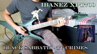 Black Sabbath  TV Crimes  Guitar cover [upl. by Attela]