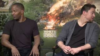 Interview with Channing Tatum and Jamie Foxx for White House Down [upl. by Blaine]