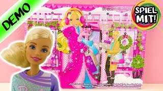 BARBIE ADVENTSKALENDER 2017  coole Puppen Outfits  Schmuck  ALLE 24 TÜRCHEN ÖFFNEN [upl. by Meer]