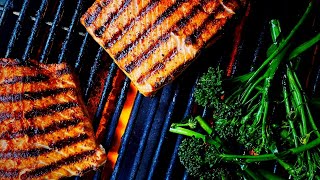 Perfectly GRILLED SALMON Every Time  Amazing Salmon Rub and Recipe [upl. by Natsud912]