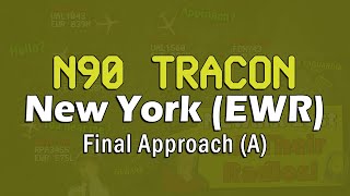 ATC RADAR N90 EWR Final  CHAOS OVER NEW YORK [upl. by Nohsyt]