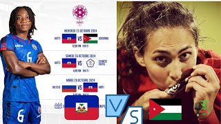 Haiti vs Jordanie demen a 12h 00 PM Corventina ap prezan pou gwo retou li nan ekip la plis detay [upl. by Akeemat]