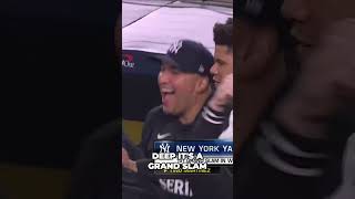 Dodgers vs Yankees Anthony Volpe Hits GRAND SLAM New Yorks Epic Moment mlb EpicMLB yankees [upl. by Ymrots335]