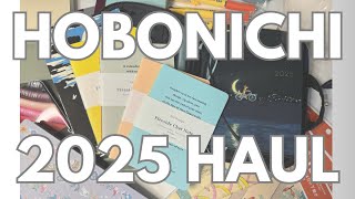 2025 Hobonichi Planner Haul and Unboxing [upl. by Airtap]