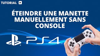 Comment éteindre une manette PS4 manuellement sans console [upl. by Ladew862]