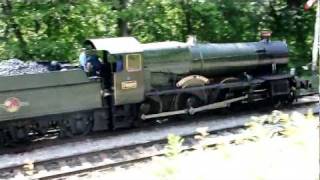 Llangollen Railway 7822 Foxcote Manor at Goods Junction 9th July 2011 [upl. by Monjan564]