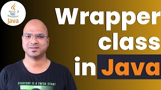 67 Java Tutorial  Wrapper class  AutoBoxing [upl. by Baskett]