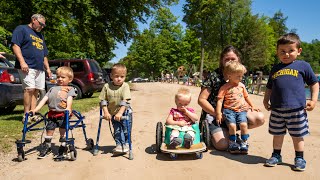 Spina Bifida Fetal Surgery Patients Reunite at Annual Camping Trip [upl. by Sualokin]