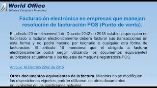 Novedades de la Facturación Electrónica en World Office [upl. by Erving]